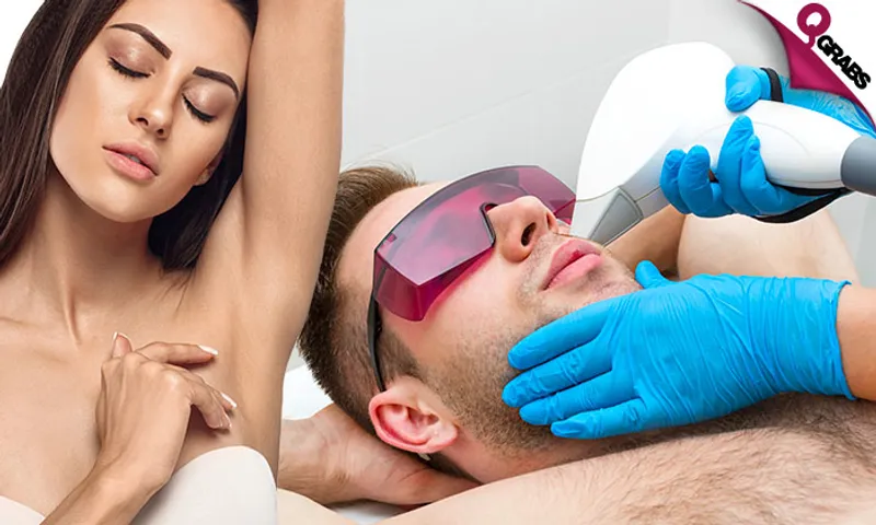 Laser Hair Removal Sessions for Ladies & Men!